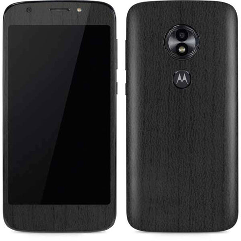 Ebony Wood Moto E5 Play Skin